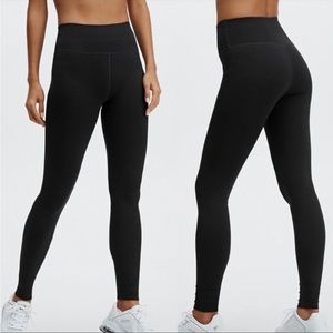 Fabletics SculptKnit High-Waisted SculptKnit Classic Leggings Custom Length Sz L